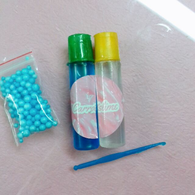 BỘ KIT LÀM SLIME MINI 4 MÓN
