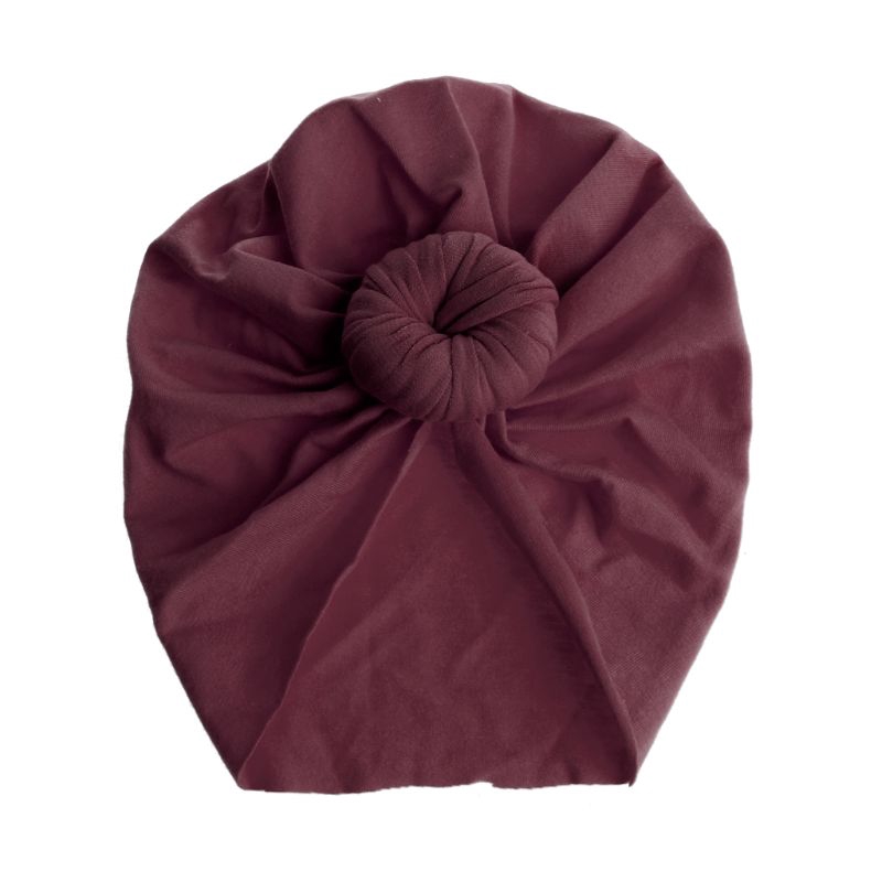 Mũ Beanie Thắt Nút Cho Bé