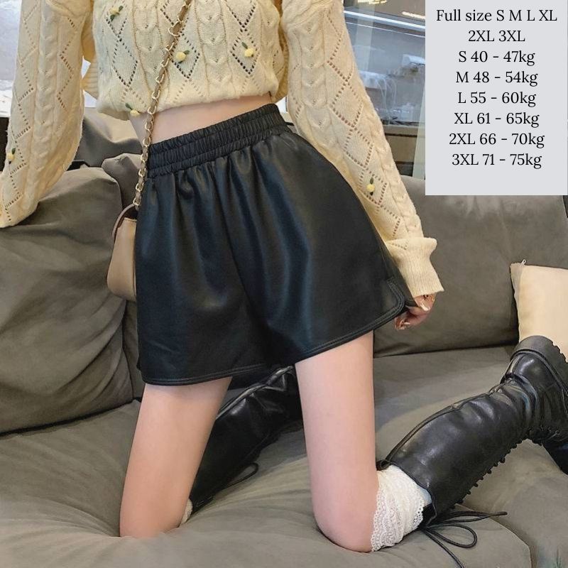 Quần sooc nữ da mềm mịn 3 màu hot hit hàng Quảng Châu cao cấp loại 1 fizano