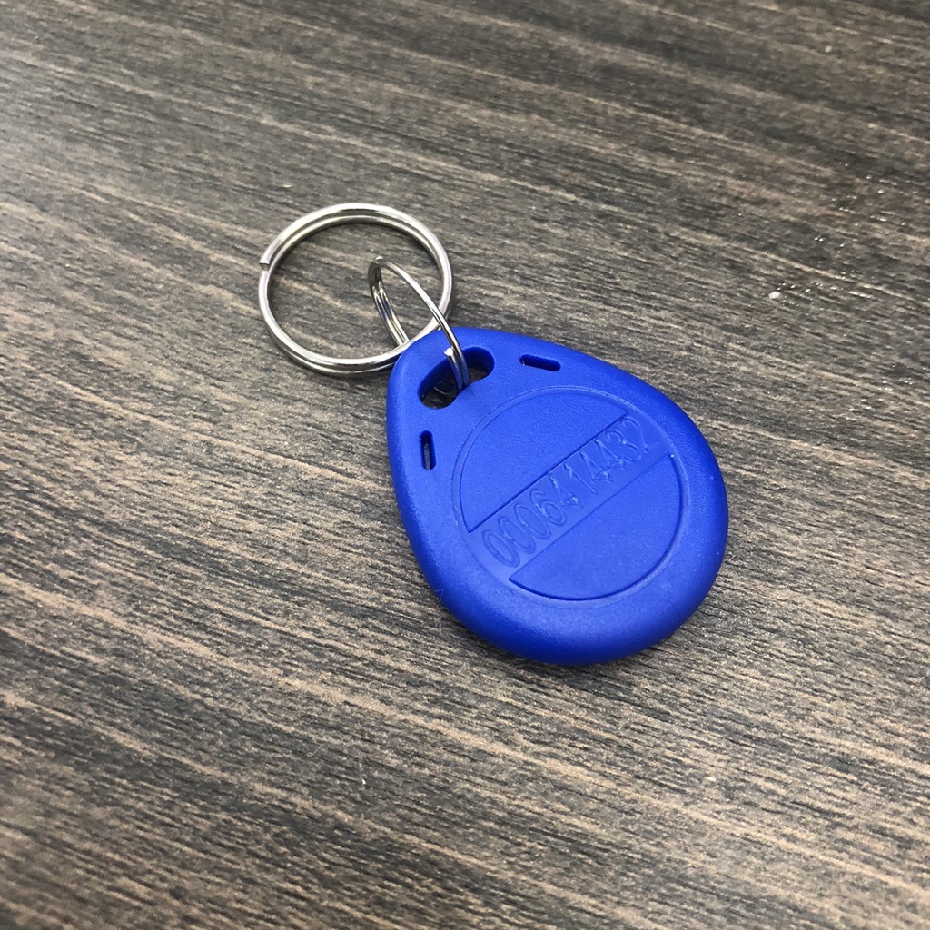 Thẻ Từ Móc Khóa RFID tần số 125KHz mã cố định không thay đổi được - dùng cho thang máy, máy chấm công -dc4730