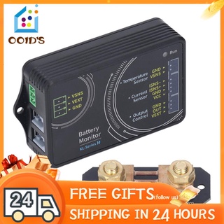 Ooidshop Battery Monitor Volt Ampere Capacity Power Meter Tester Voltmeter Ammeter Testing Tool