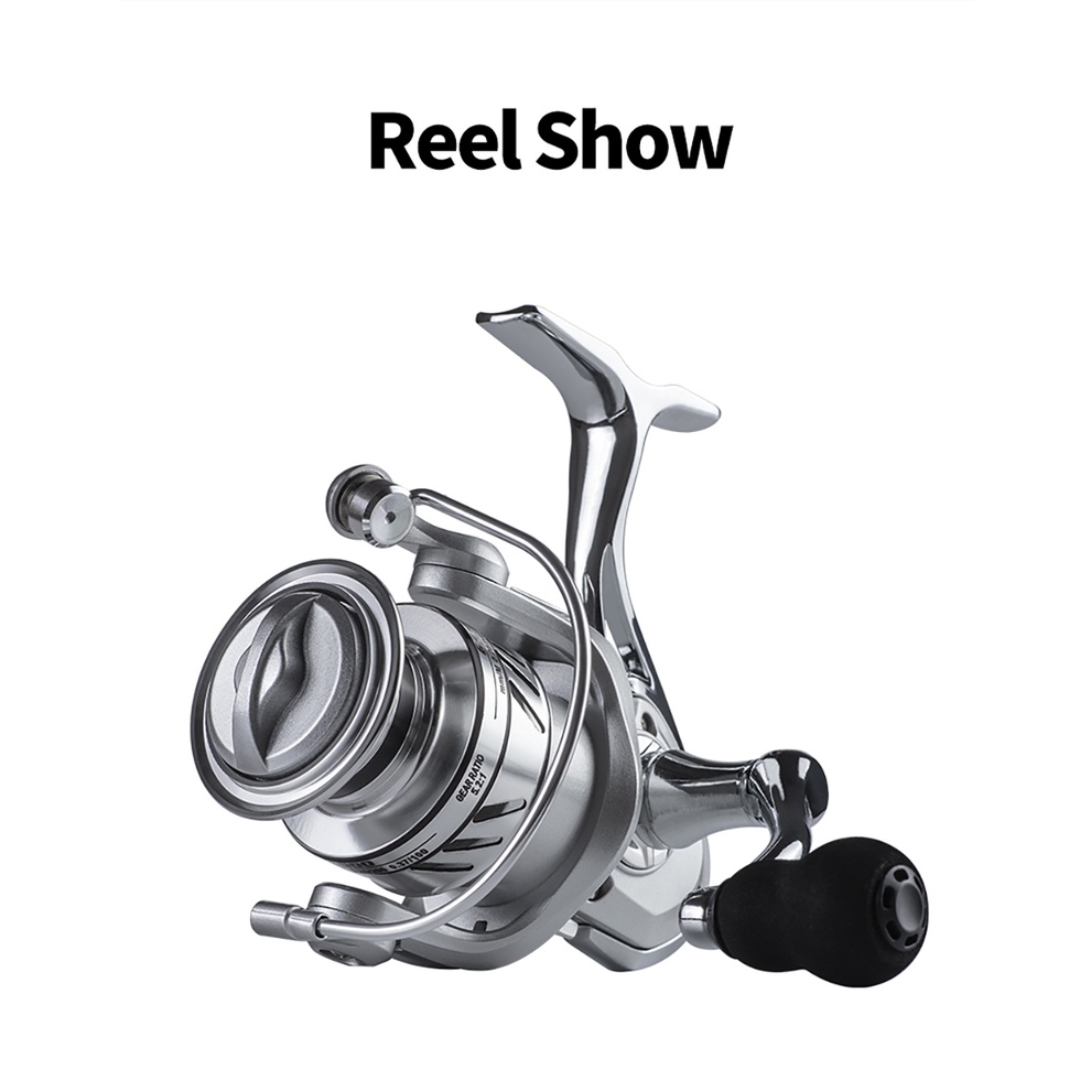 Máy Câu Cá GA1000-7000 22kg Max Drag 5.2:1 Chuyên Nghiệp