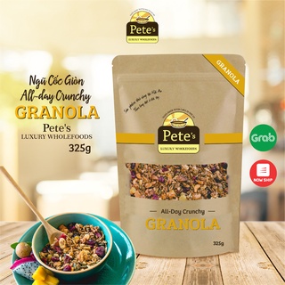 Ngũ Cốc Giòn All-day Crunchy Granola Pete's Luxury Wholefoods 325g