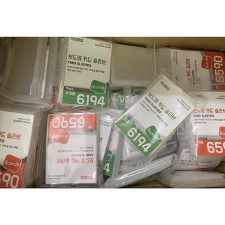 {Korea - Có sẵn/ Order} BoardM ~ Tổng hợp sleeve các cỡ - Set 20/ Túi bảo vệ ảnh