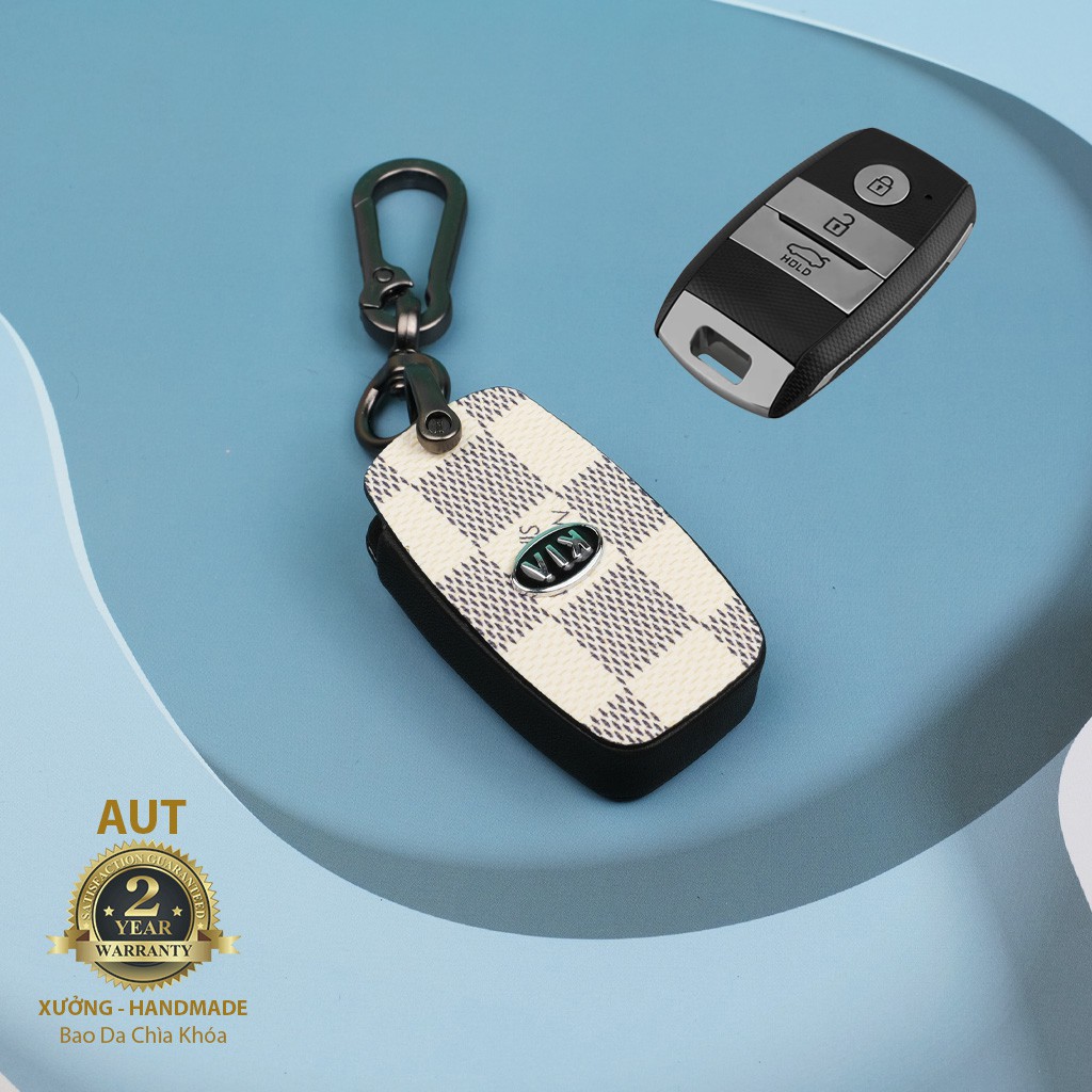 Bao Da Chìa Khóa Kia 3 nút (Kia Morning,Kia Seltos,Kia Soluto,Kia Rio,Kia Cerato | BigBuy360 - bigbuy360.vn