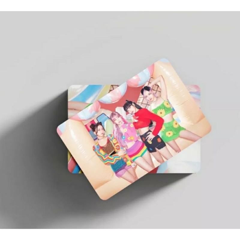 bộ lomo card 54 pcs BLACKPINK trong mv Ice Cream. đủ các thành viên Jisoo Jennie Rosé Lisa