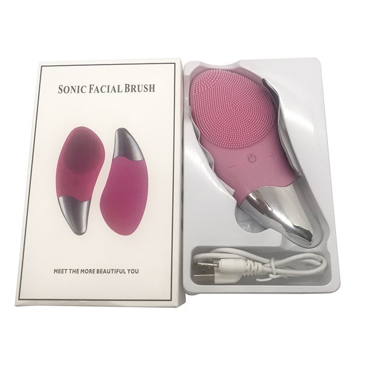 [ SIÊU SALE ] Máy Rửa Mặt Sonic Facial Brush - Sạch Sâu, Giảm Nhăn