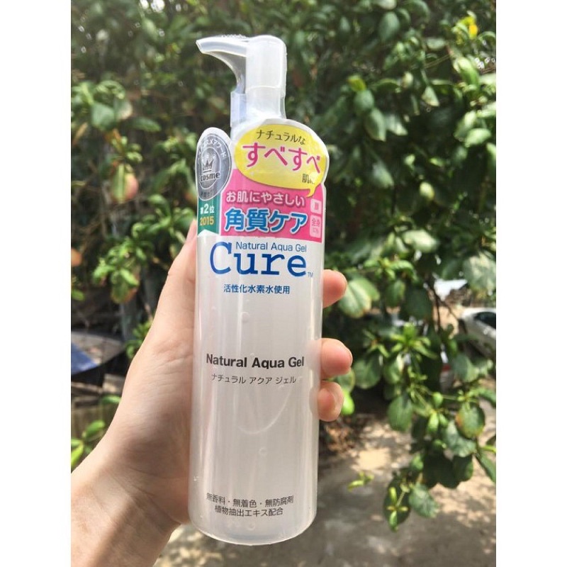 Tẩy tế bào chết Cure Natural Aqua Gel 250ml Nhật Bản