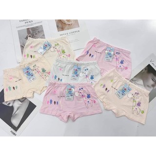 Com bo 10 quần kẻ cotton bé gái.