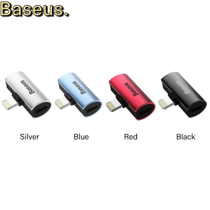 Jack Chuyển Đổi Baseus CAL46 2 Cổng Lightning Chính Hãng