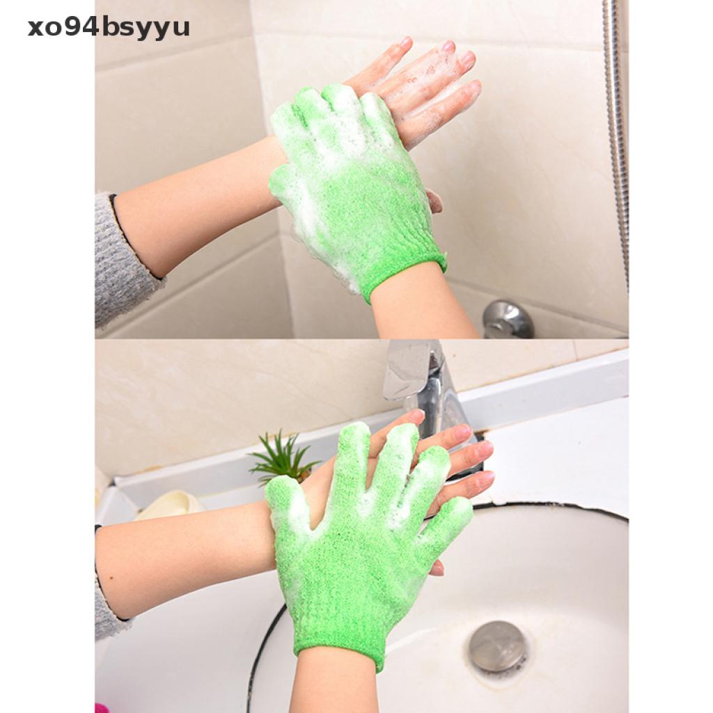 Găng Tay Tẩy Tế Bào Chết Bằng Xơ Mướp Dùng Khi Tắm Xo94Bsyu