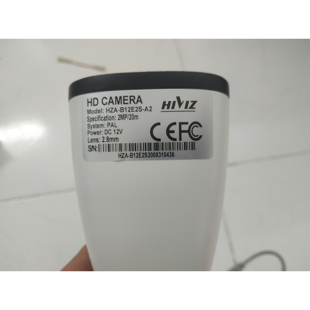 Camera Than Hiviz 2.0MPX HZA-B12E2S-A2 / Dome D02E2L-I2, Camera AHD/CVI/TVI/CVBS 2MP- HÀNG CHÍNH HÃNG