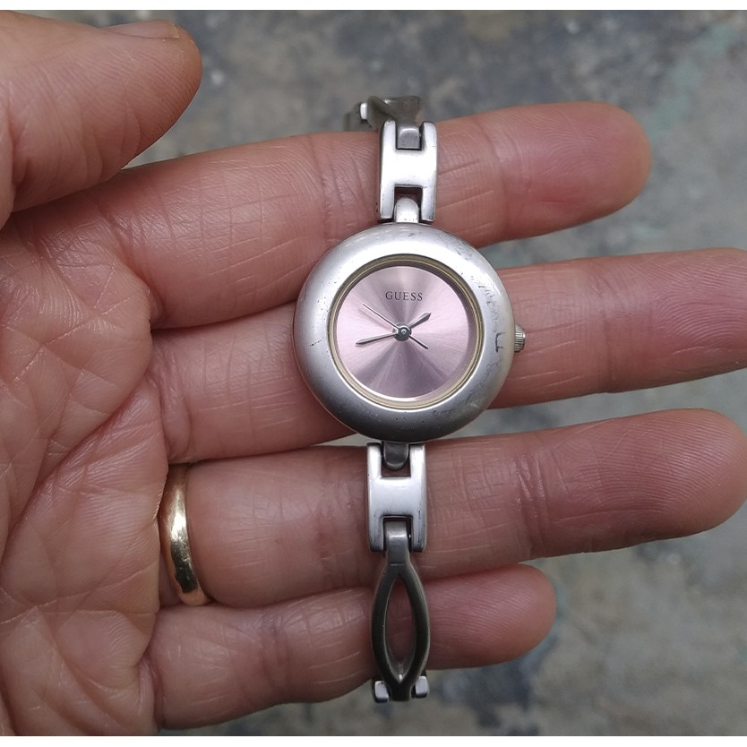 Đồng hồ Si Nhật Nữ 𝓖𝓤𝓔𝓢𝓢 Dây Kim Loại (có bảo hành)