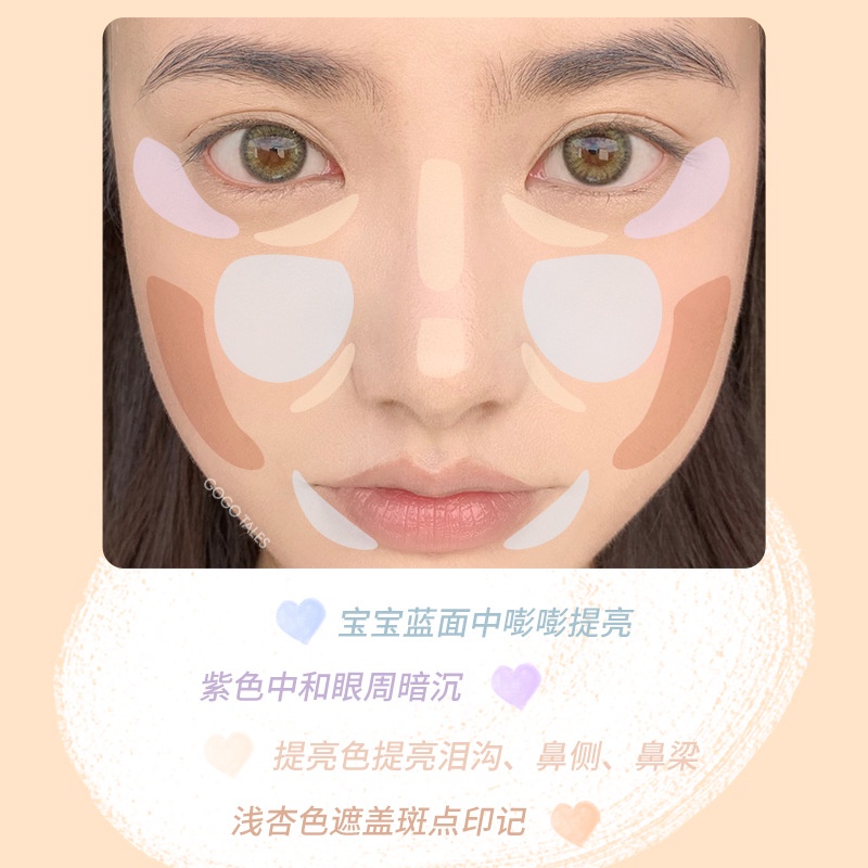 Thỏi Kem Che Khuyết Điểm Gogo Tales Che Phủ Đốm Mụn Và Tàn Nhang Hiệu Quả