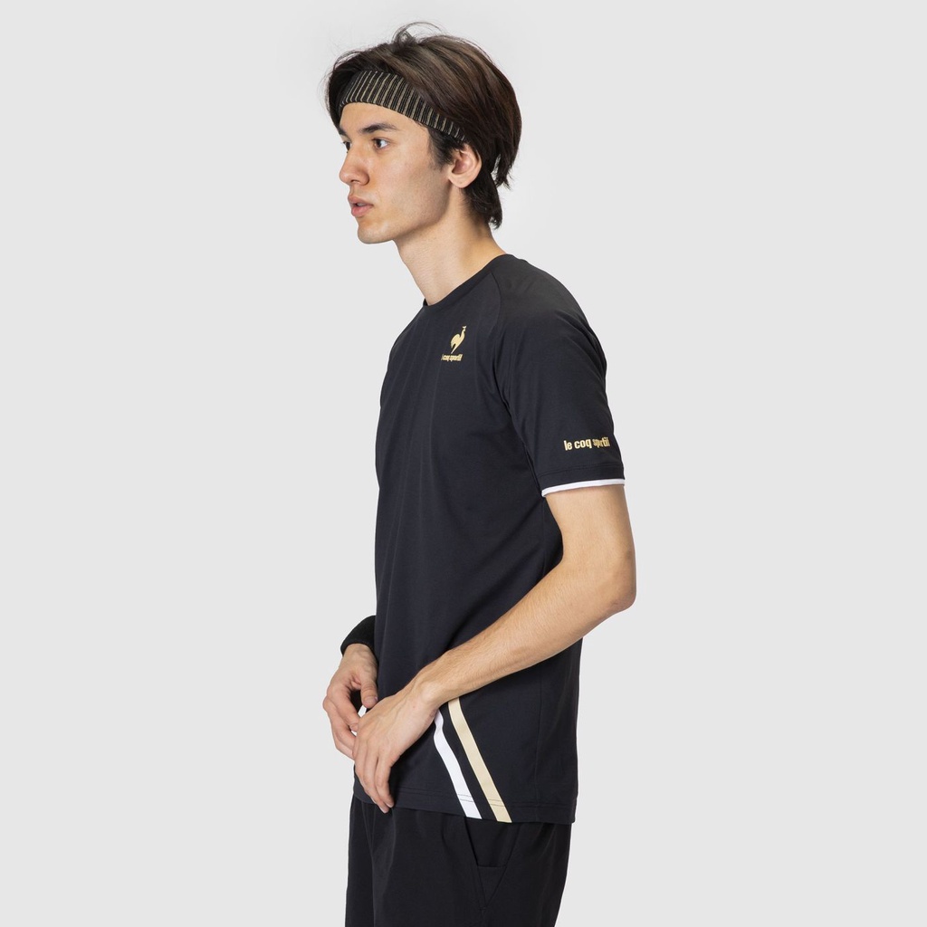 Áo T-Shirt le coq sportif nam - QTMSJA00-BLK