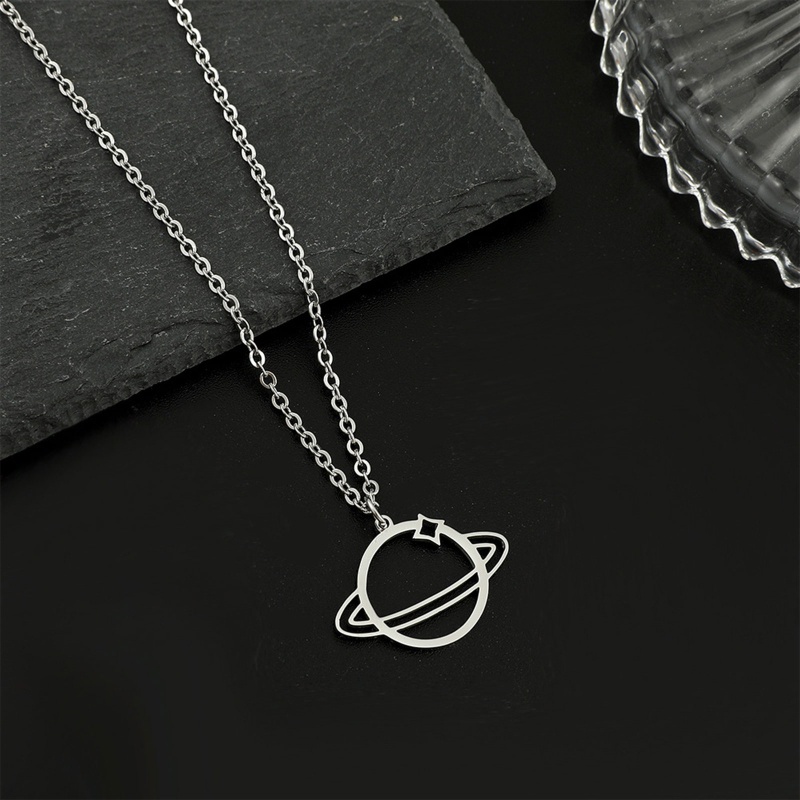 Dây Chuyền Choker Mặt Hình Hành Tinh Thời Trang Cho Nữ