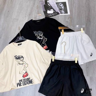 set cotton micky cá tính