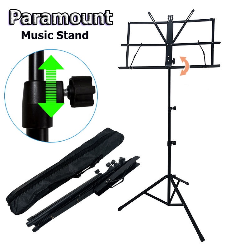 Good _ luck1music Stand Paramount Music YD03 (Đế ghi chú đàn Guitar) + Túi miễn phí