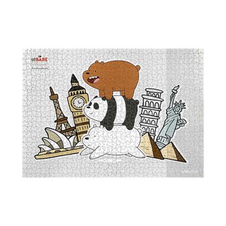 Bộ xếp hình We Bare Bears 1000 miếng