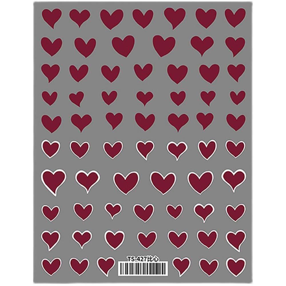 OCEANMAP 1 Tấm Hình Dán Trang Trí Móng Tay 5D