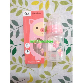 Bình sữa PP AGI cổ hẹp 140ml