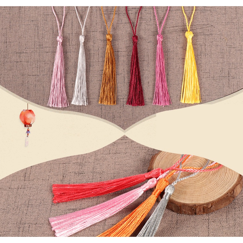 Tua rua mini trang trí, dây trang trí 13cm đủ màu sắc