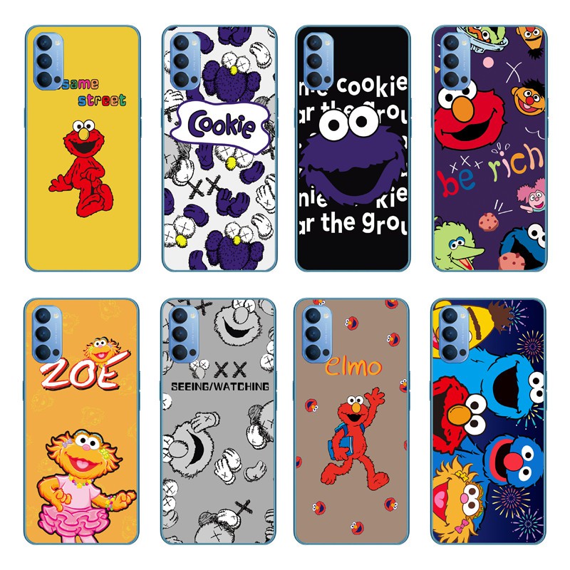 Ốp Điện Thoại Tpu Dẻo Họa Tiết Hoạt Hình Sesame Street Dễ Thương Cho Samsung Galaxy A9 A9 Pro A8 A7 A5 A3 2015