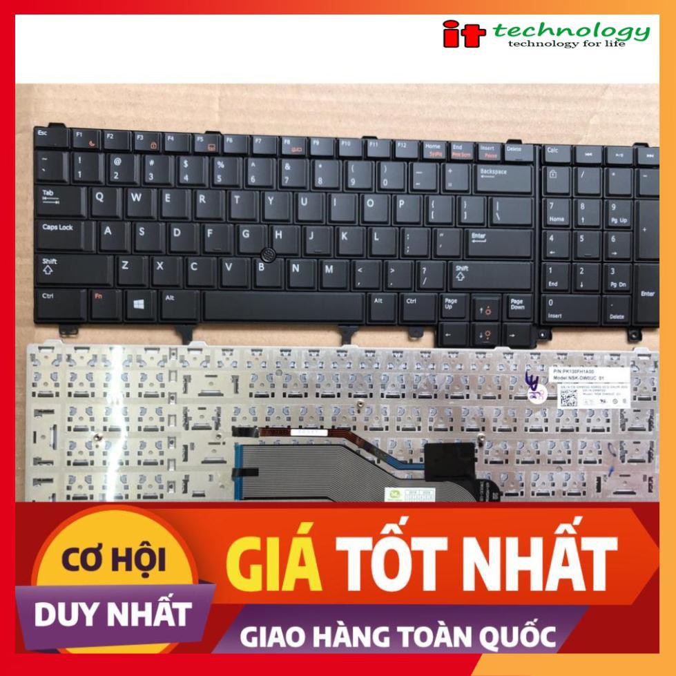 Bàn phím Dell Precision M4600 M4700 M6600 M6700 M6800 M6600 E6520 E6530 E5520 E5530  Hàng zin Có led và không đèn led 