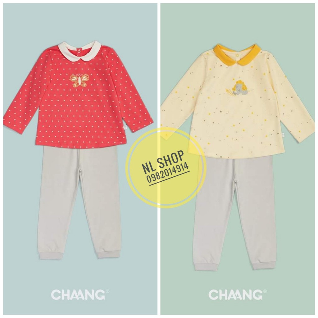 [CHAANG] Bộ Bé Gái Cổ Sen (2 Mẫu)