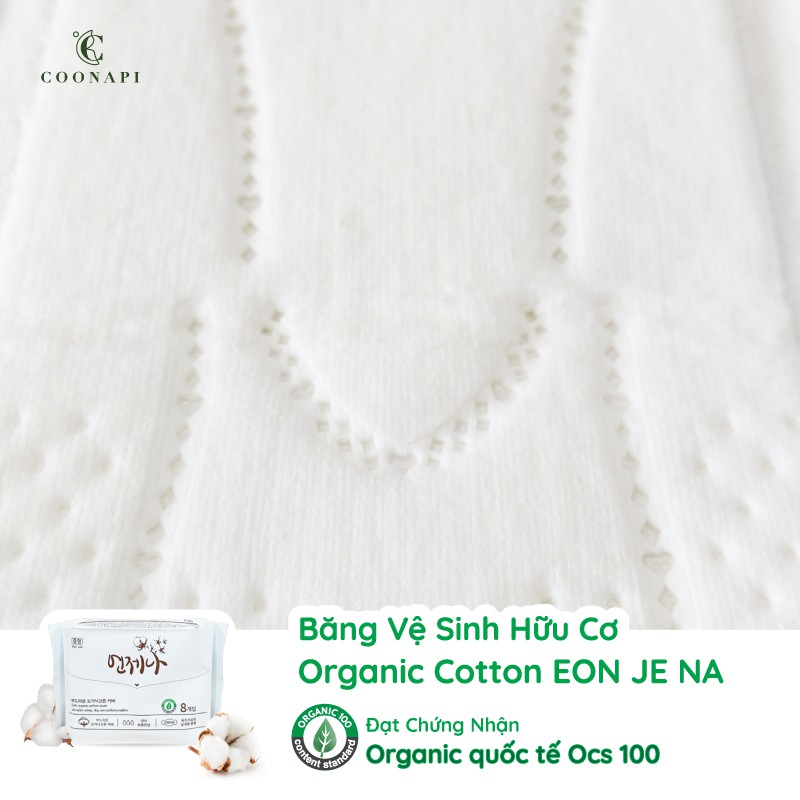 Băng Vệ Sinh Hữu Cơ Organic Cotton Cao Cấp Hàn Quốc Eon Je Na