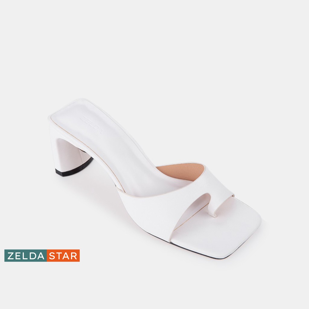 Guốc Zelda Star gót vuông 6cm dây bản lớn - GN012820