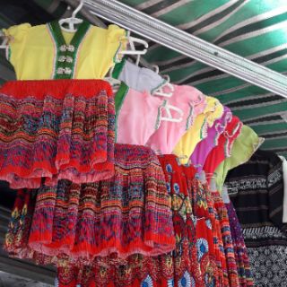 Bộ áo dân tộc cho bé gái