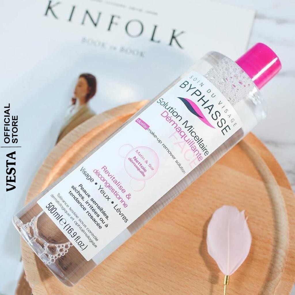 Nước Tẩy Trang Byphasse - Tẩy Trang Skincare Dưỡng Da Solution Micellaire Làm Sạch Sâu Không Cồn | BigBuy360 - bigbuy360.vn