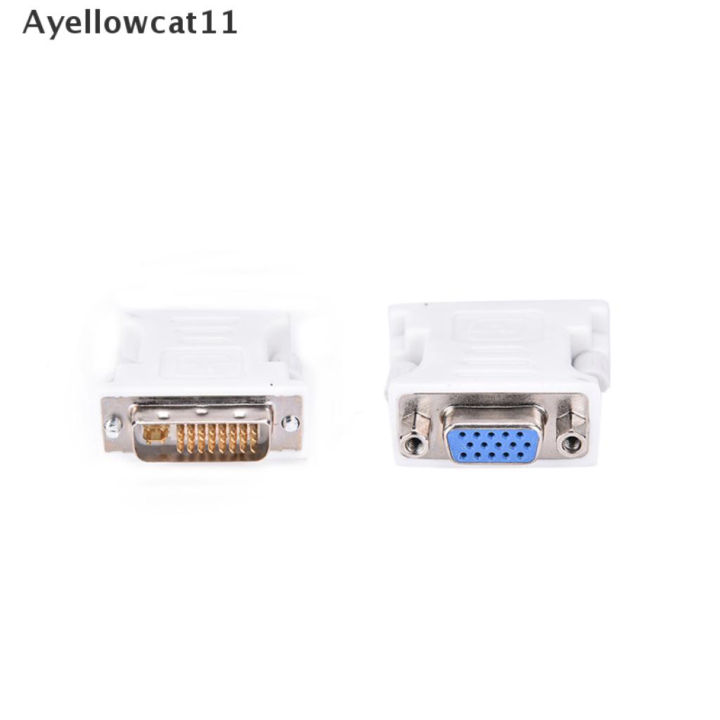 Đầu Chuyển Đổi 15 Pin Vga Sang 24 + 1 Pin Dvi-D Cho Pc Laptop