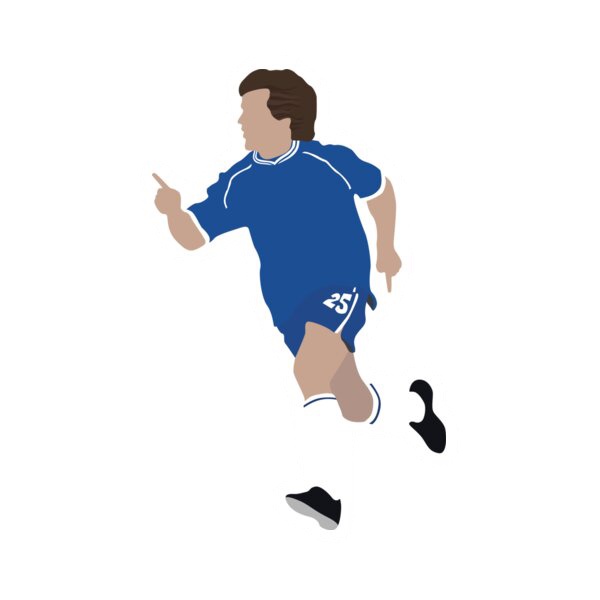 Set 30 Sticker hình dán CLB Chelsea, hình dán bóng đá, hình dán laptop, hình dán nón bảo hiểm