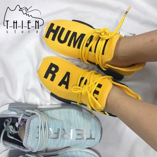 ( CÓ SẴN) -  Giày NMD HUMAN RACE vàng