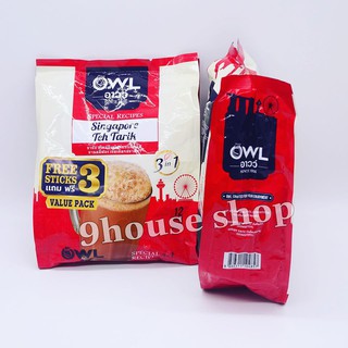 (01/2026) 01 Trà sữa OWL Singapore Teh Tarik (phân phối tại Thái Lan)