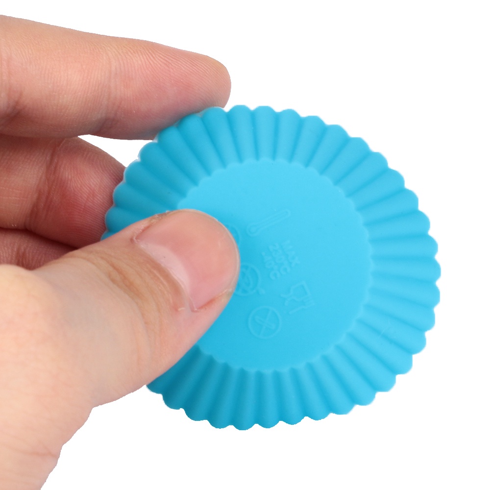 6/12 Đế silicone làm bánh cupcake có thể tái sử dụng