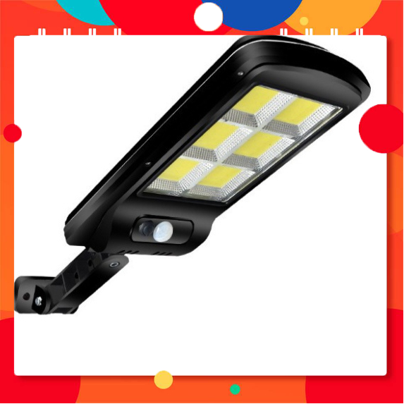 Đèn năng lượng mặt trời sân vườn solar light chống bão 150W,Đèn 6 mắt năng lượng có điều khiển từ xa