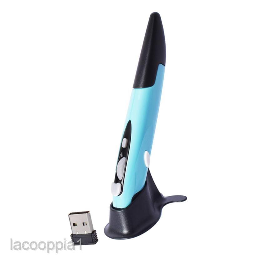 [LACOOPPIA1] 2.4Ghz Wireless Pen Mouse Mice Adjustable 800/1200/1600DPI Laptop Drawing