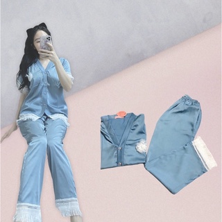 Đồ bộ Pijama cánh dơi dài vải mịn