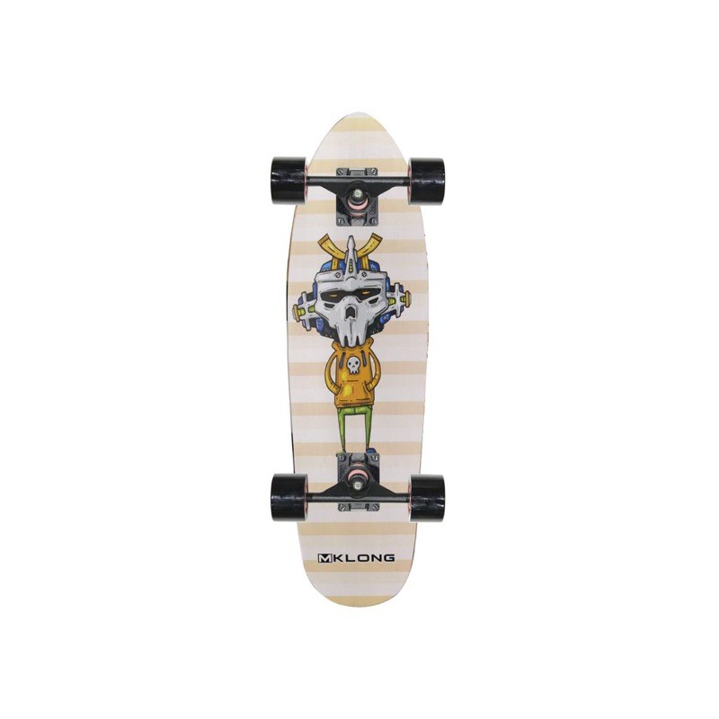 Ván trượt Cruiserboard siêu xịn hàng hiệu- MKLONG GUNSKULL CRUISER COMPLETE 22&quot;