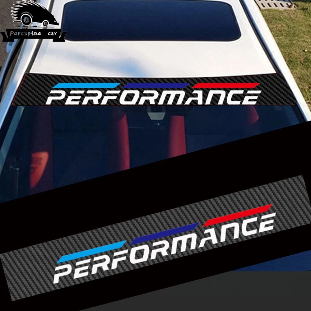 BMW Miếng Dán Trang Trí Kính Chắn Gió Trước Bằng Sợi Carbon Thông Dụng Cho Tất Cả Các Loại Xe Hơi/Cửa Sổ Phía Trước/M2/ALTIS/VIOS/FIT/Phía Trước