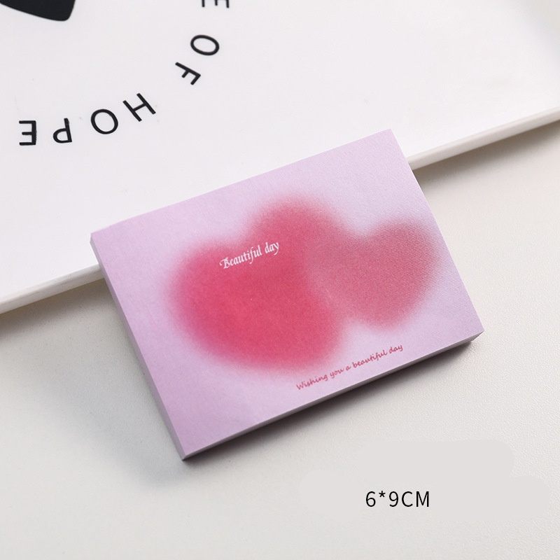 Giấy note Ghi Chú Màu gradient Sáng Tạo Cho Học Sinh / Văn Phòng giấy note vintage giấy dán ghi chú giấy ghi chú dễ thương giấy note cuộn