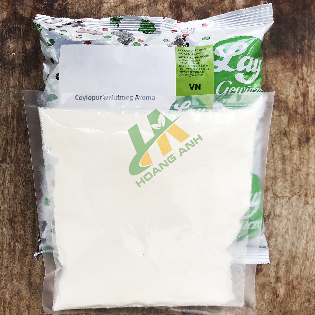 [100g-500g] Bột chiết xuất nhục đậu khấu Ceylopur Nutmeg Aroma Đức - Tạo hương vị thơm ngon cho xúc xích, thịt nướng