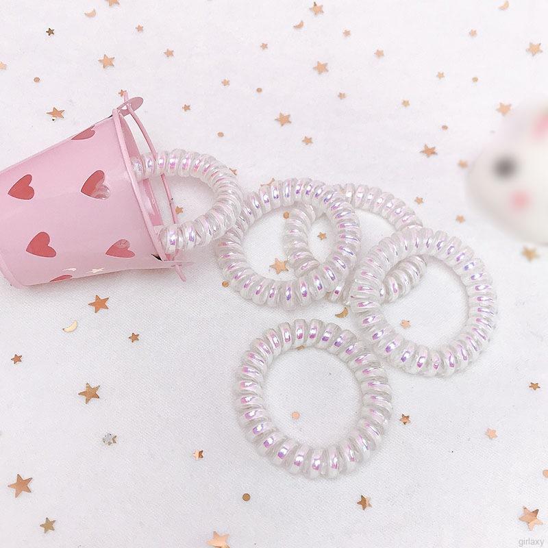 Dây buộc tóc trong suốt thời trang hàn quốc xinh xắn dành cho nữ