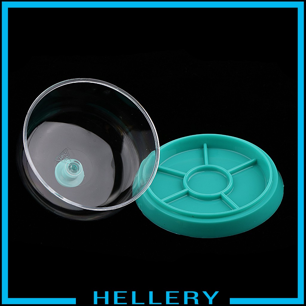 Khay Acrylic Trong Suốt Màu Xanh Dương Chống Bụi Cho Đồng Hồ / Trang Sức