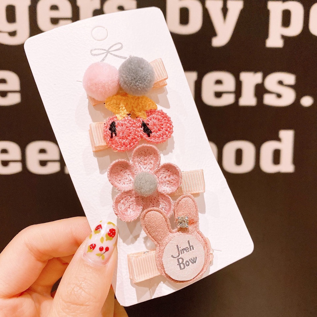 Kẹp tóc dễ thương cho bé 2022🍓🍃