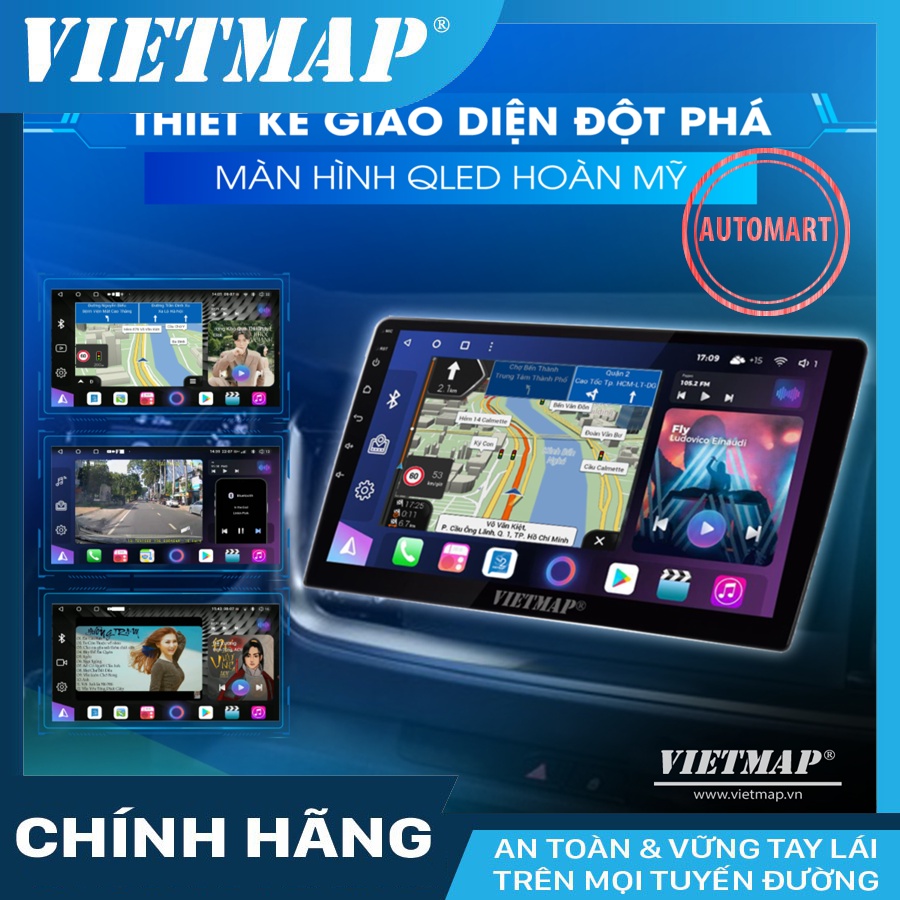Màn hình Android VIETMAP DQ8 PRO