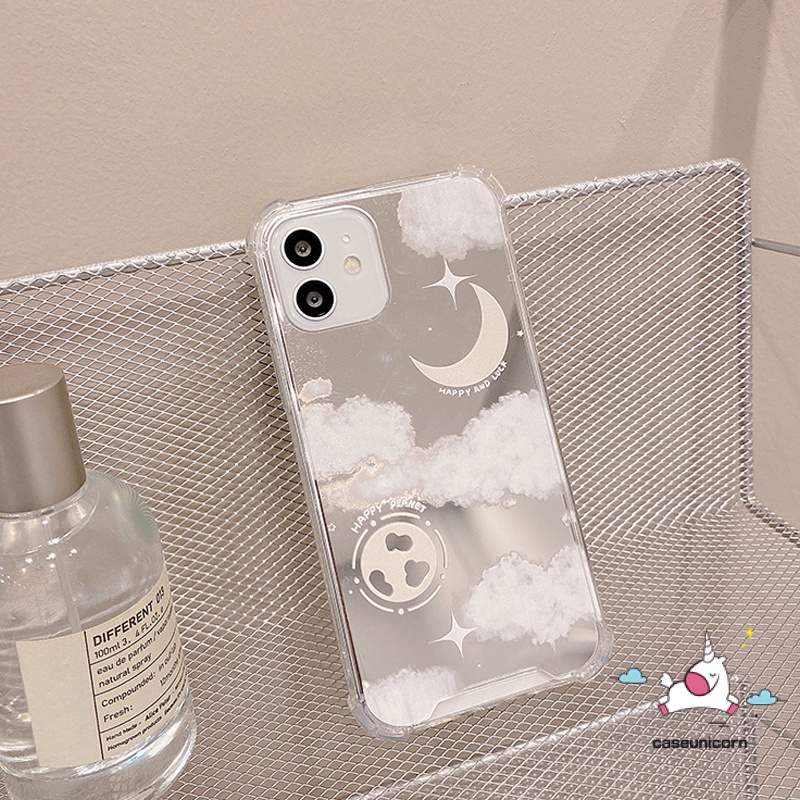 Ốp Điện Thoại Tpu Mềm Tráng Gương Chống Sốc In Họa Tiết Cho iPhone 7 8 Plus XR X XS Max 11 13 12 Pro Max SE 2020